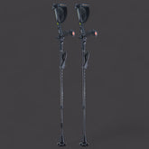 Ergobaum 7G Carbon Fibre - Long-Term Ergonomic Shock-Absorbing Crutches