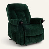 The Wye - Dual Motor Knuckle Arm Riser Recliner Chair - Hunters Green