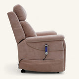 Ultra Comfort 5-Motor Riser Recliner & Sleeping Chair - Pink | PhysioMatic