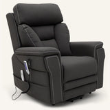 Ultra Comfort 5-Motor Riser Recliner & Sleeping Chair - Anthracite | PhysioMatic