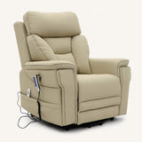Ultra Comfort 5-Motor Riser Recliner & Sleeping Chair - Sand | PhysioMatic