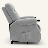 Wye Dual Motor Knuckle Arm Riser Recliner Chair - Grey | PhysioMatic