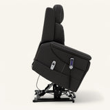 Ultra Comfort 5-Motor Riser Recliner & Sleeping Chair - Anthracite | PhysioMatic
