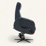 Astral Essential 360 Swivel Dual Motor Riser Recliner - Dark Grey | PhysioMatic