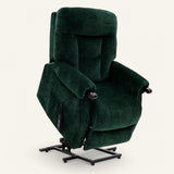Wye Dual Motor Knuckle Arm Riser Recliner Chair - Hunters Green | PhysioMatic