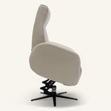 Astral 360 Swivel Dual Motor Riser Recliner with Heat & Massage - Stone | PhysioMatic