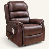 The Avon - Dual Motor Riser Recliner - Burgundy