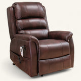 Avon Dual Motor Riser Recliner Chair - Burgundy | PhysioMatic