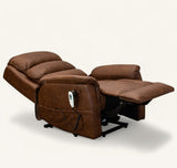 Avon Dual Motor Riser Recliner Chair - Brown | PhysioMatic