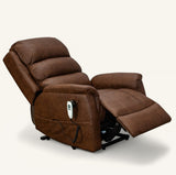 Avon Dual Motor Riser Recliner Chair - Brown | PhysioMatic