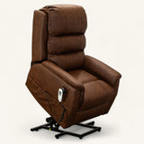Avon Dual Motor Riser Recliner Chair - Brown | PhysioMatic