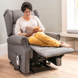 Thames Lateral Back Dual Motor Riser Recliner - Graphite | PhysioMatic