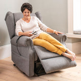 Thames Lateral Back Dual Motor Riser Recliner - Graphite | PhysioMatic