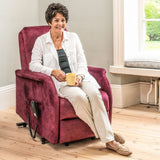 Eden Wall Hugger Petite Single Motor Riser Recliner | PhysioMatic