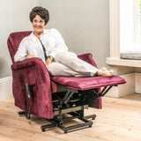 Eden Wall Hugger Petite Single Motor Riser Recliner | PhysioMatic