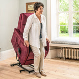 Eden Wall Hugger Petite Single Motor Riser Recliner | PhysioMatic