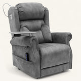 Highgrove Luxury 4-Motor Riser Recliner - Palladium Grey | PhysioMatic