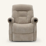 The Wye - Dual Motor Knuckle Arm Riser Recliner Chair - Stone