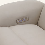 The Astral - 360 Swivel Dual Motor Riser Recliner with Heat & Massage - Stone