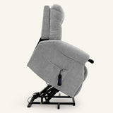 The Wye - Dual Motor Knuckle Arm Riser Recliner Chair - Grey