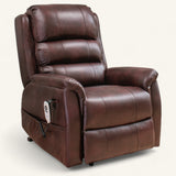 The Avon - Dual Motor Riser Recliner - Burgundy