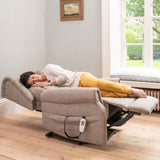 The Thames - Lateral Back Dual Motor Riser Recliner - Antelope