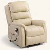 The Avon - Dual Motor Riser Recliner - Cream