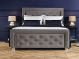 The Verona Adjustable Bed BUTTON BACK DESIGN